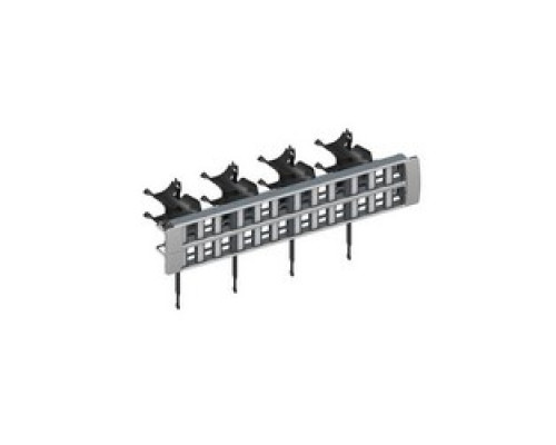 COMMSCOPE SYSTIMAX SOLUTIONS  760187195  360-E-MOD-2U-48              Patch Panel, 360 Evolve, 48-Port Flat, 2U, U/UTP Unshielded, T568A/T568B, Cool Grey