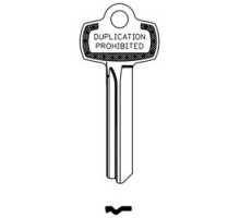 JMA USA  BES-14DS NS 6               Door Key Blank, Best, 1A1B1, Nickel Silver