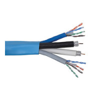 LIBERTY AV  CEBUS-2N2               Liberty Structured Cabling Support Cables Features: Single Pull Multimedia Cable Design 2 RG6 Bare Copper Quad Shield RF Cables 2 Category 6 U/UTP LAN Cables All 4 Components Cabled Together And Overall J