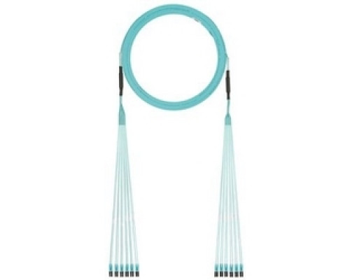 PANDUIT  FZTYPL2L2SAF020               OM4 12-fiber indoor small diameter trunk cable, plenum, LC duplex to LC duplex, std. IL., pulling eye one end, 20ft.