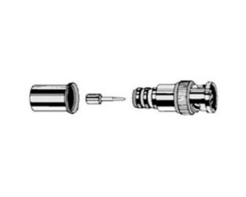 DOLPHIN COMPONENTS  DC-MC88-26               Cable Connector, 3-Piece, Crimp-On, Male, 50 Ohm, For RG8/RG11 Cable