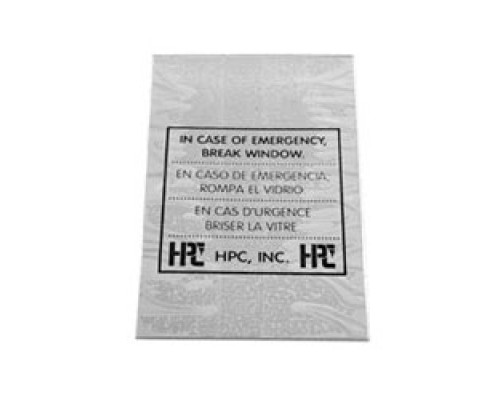 HPC INC  H-511 GLASS               Emergency Key Box Plexiglas