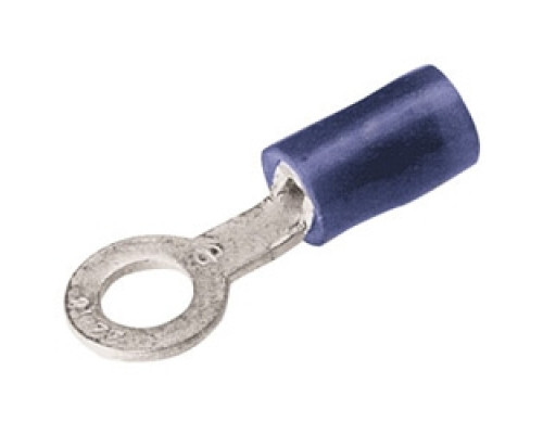 BURNDY  TN148  520448              Copper Terminal, Ring Tongue, 16-14 AWG, #6-#8 Stud, Nylon Insulated, Funnel Entry, Tin Plated