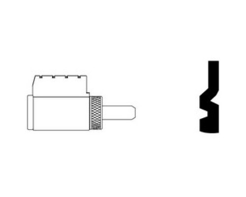 SCHLAGE ALLEGION BRAND  23-000-E 626        Door Lock Cylinder, Conventional, 6-Pin, E Keyway, Satin Chrome, For ND Series Lock Set Lever Handle, Hotel Function