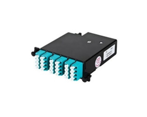 ORTRONICS M4LCQ24-50EA3A1        Cassette, M4, LC Quad, 1U, 50 LOMF, T3, 24F, 2MPO M