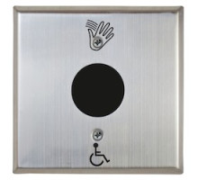 CAMDEN DOOR CONTROL  CM-336/44SWL1               SureWave Battery Powered TCHLS SW Dbl Gang, 12/24V Ac/Dc WC/Hand Symbols