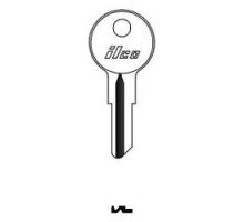 KABA ILCO CORP  1098L NP A06  AL2830200B              Vehicle Key Blank, Brass, Nickel Plated, 6 Price Group, For B and S/Strattec, General Motors, Golf Cart