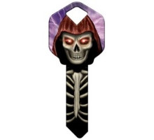 HOWARD KEYS  KW-HK37               Decorative Key Blank, Kwikset, Skeleton Design