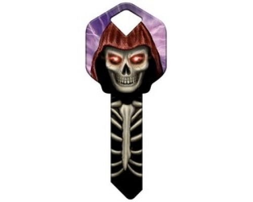 HOWARD KEYS  KW-HK37               Decorative Key Blank, Kwikset, Skeleton Design