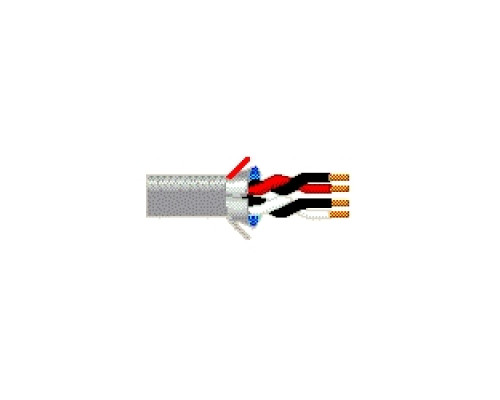 BELDEN  5561FE 0081000               Multi-Conductor - Commercial Applications 2-Pair 22 AWG PVC FS FRPVC Gray
