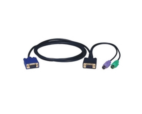TRIPP LITE P750-006        PS/2 3-in-1 Cable Kit for KVM Switch B004-008, 6-ft.