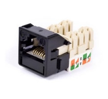 COMMSCOPE UNIPRISE SOLUTIONS  CC0020826/1  UNJ600T-BK              Category 6 U/UTP Information Outlet, black