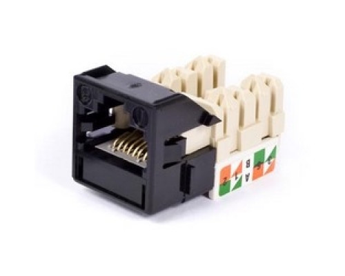 COMMSCOPE UNIPRISE SOLUTIONS  CC0020826/1  UNJ600T-BK              Category 6 U/UTP Information Outlet, black