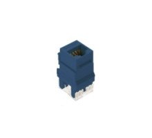 ON-Q/LEGRAND  WP3450BE               Keystone Insert, Cat 5E, RJ45, 1-Port, 4-Pair, 24 to 22 AWG Wire, T568A/B Wiring, 1.28