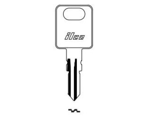 KABA ILCO CORP  1681 NP A03  AL00000932              Key Blank, Brass, Nickel Plated, 3 Price Group, For FIC3