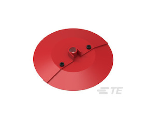 TE-ENERGY 954688-000 RRGS-35/470-FT B12        Contamination/Flashover Prevention, Rigid Red Guano Shield, Polymeric, Shield Dia. 18