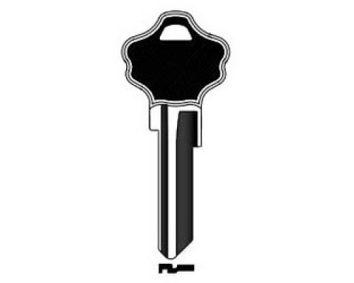 KABA ILCO CORP  08260KW NS A29  IAR01501023              Key Blank, Look-Alike, Natural Nickel Silver, 4 Price Group, For Kwikset/Titan