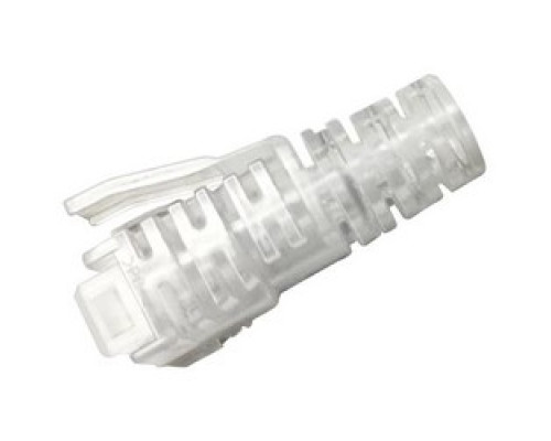 COMMSCOPE ENTERPRISE SOLUTIONS  2843033-3  MP-BOOT-S-SL-C              Modular Plug Shielded Slim-Line Boot for Category 6A/6 and Category 5e EMT Plugs, 5.7 to 7.0 mm, transparent