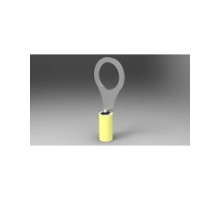 TE-ENERGY 35111        Ring - 041, Closed Barrel, Regular Wire, Insulated, 1 Hole, Straight Terminal, Voltage Max. : 300 V, Pre-Insulated