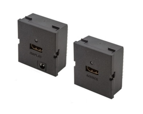 HUBBELL PREMISE WIRING  IMH110ST2BK               iStation Module, HDMI, 110 Termination,Set, Active, 2-Unit, Black