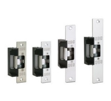 SECURITY DOOR CONTROLS 45-A        Electric Strike, Universal, 12/24 Volt AC/DC, Stainless Steel, With 3 Faceplate, SPDT Latch Position Status, SPDT Keeper Closed and Deadlocked/Unlocked Status, Mounting Tab