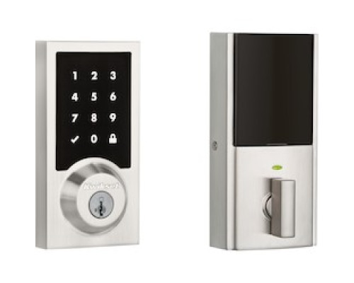 KWIKSET  99190-003               919 Contemporary Premis Touchscreen Smart Lock featuring SmartKey Security in Satin Nickel