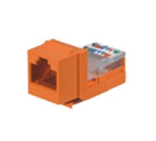 PANDUIT  NK5E88MORY               NK Cat5e LeadFrame JackMod OR EA