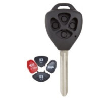 KABA ILCO CORP  TOY-4B NP A27  AJ00001312              TOY-4B NP A27         TOYOTA 4-BUTTON SHELL COMPLETE