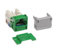 COMMSCOPE SYSTIMAX SOLUTIONS  760092403  MGS600-226              Category 6A Jack, GigaSPEED X10D MGS600 Series Information Outlet, Green