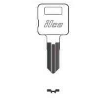 KABA ILCO CORP  1560 NP A13  AA01204012              Vehicle Key Blank, Brass, Nickel Plated, 13 Price Group, For Caterpillar