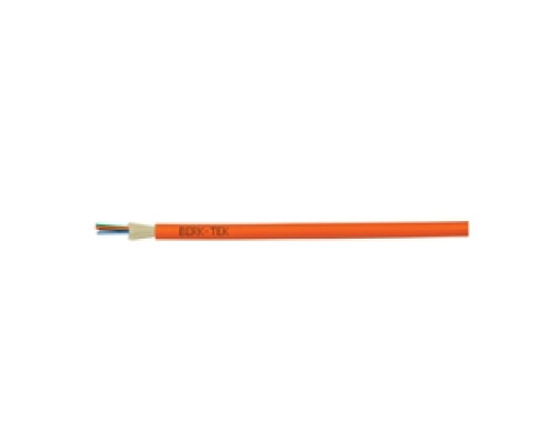 BERK-TEK  PDP006AB0707-I/O-C4YEL               Premises Distribution Cable, Tight Buffered, Plenum, 6-Fibers, OS2 Single-mode Fiber, Yellow Jacket