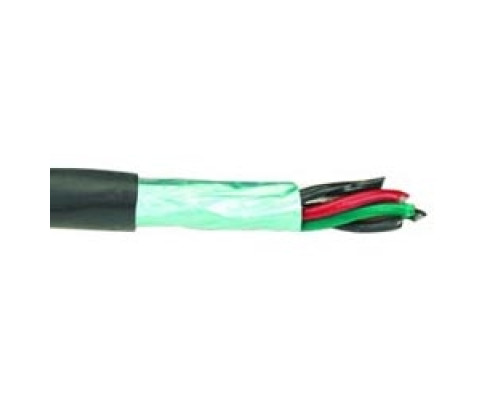 ALPHA WIRE  25004 SL199               Xtra-Guard 2 Abrasion Resistant PUR Cable, 22 AWG, 4 Conductor, Unshielded, 300 Volts, Slate