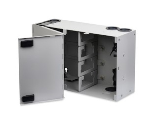 BELDEN AX103928        FiberExpress Ultra Wall mount Patch Panel, Black Empty