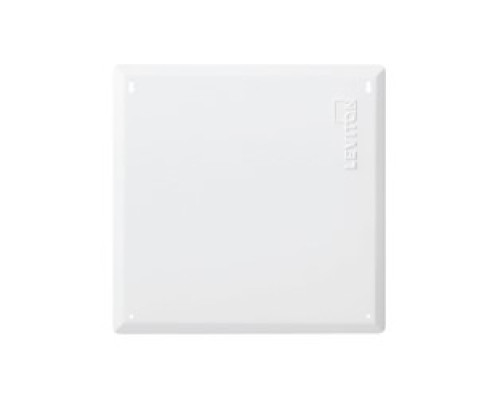 LEVITON  47605-14B               SMC 14-inch Series, Structured Media Flush Mount Cover, 6 Covers Per Box, White