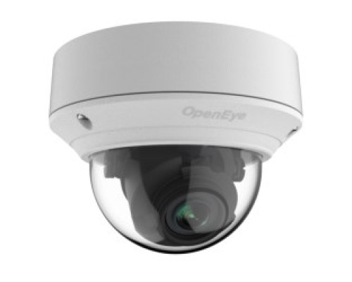 OPENEYE  OE-C7088-AWR               8MP IP Dome Camera, Indoor/Outdoor, 2.8-12mm Autofocus, ONVIF, WDR, IR, IP67