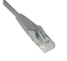 TRIPP LITE N201-075-GY        Cat6 Gigabit Snagless Molded Patch Cable RJ45 M/M - Gray, 75-ft.