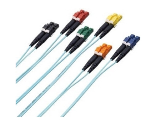 PANDUIT FXE10L-10LM5        Keyed LC L-Brown to Keyed LC L-Brown , 10GIG, Duplex, 5M