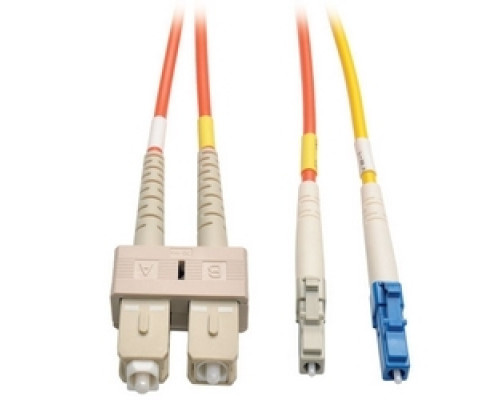 TRIPP LITE N425-03M        Fiber Optic Mode Conditioning Patch Cable LC Mode Conditioning to SC , 3M