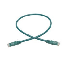TRIPP LITE N200-002-GN        Cat6 Gigabit Molded Patch Cable RJ45 M/M , Green, 2 ft.