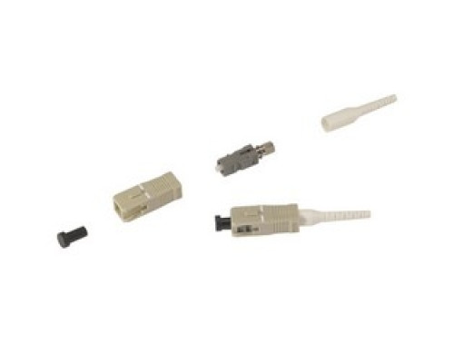 COMMSCOPE SYSTIMAX SOLUTIONS  760007070  MFC-SCR-09-BG              SC Connector, Behind The Wall Pre-Radiused, For 0.9mm Fiber, Multimode