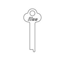 KABA ILCO CORP  1270B ST A07  AD17280016              Key Blank, Flat, 0.255