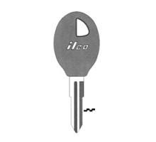 KABA ILCO CORP  DA31-P NP A09  AJ00000762              Vehicle Key Blank, Plastic Head, Brass, Nickel Plated, 9 Price Group, For Infiniti/Nissan, Subaru