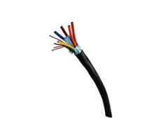 BELDEN BAV  1816R 0101000               Multi-Conductor - CMR Rated Cable 6 22 AWG FS PR PVC FS PVC Black