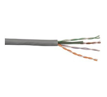 LIBERTY AV 24-4P-P-L6-EN-GRY        Liberty Brand Category 6 Cable Features: 23 AWG Solid Bare Copper Conductors FEP, Fluorinated Ethylene Propylene teflon tm  Color Striping On White Conductors Varying Lay Twisted Pairs Cabled On