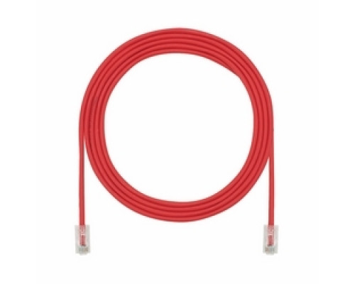 PANDUIT  UTP28SP1.5MRD               CAT 6, Small Diameter 28 AWG UTP Patch Cords, 1.5 MT, Red