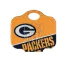 KABA ILCO CORP  SC1-NFL-PACKERS A46               Decorative Key Blank, NFL Team Key, Schlage, Packers Logo, SC1 Keyway, 46 Price Group
