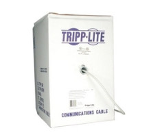 TRIPP LITE  N224-01K-GY               Cat6 Gigabit Bulk Solid Plenum-Rated CMP Cable - Gray, 1000-ft., TAA