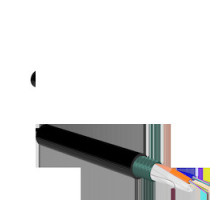 CORNING 024ZUC-T4F22D20        ALTOS Lite Loose Tube, Gel-Free, Single-Jacket, Single-Armored Cables with FastAccess Technology24 F, SMF-28 Ultra fiber, Single-mode OS2
