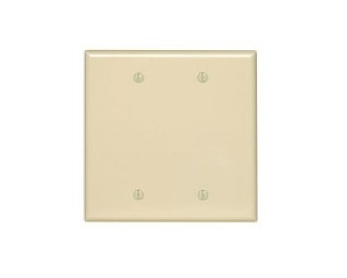 LEVITON  PJ23-T               2-gang, No Blank Wallplate, Midway Size - Light Almond
