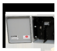 CORNING EDC-02P-NH        Environmental Distribution Center EDC Holds 2 CCH Connector Panels, No Holes